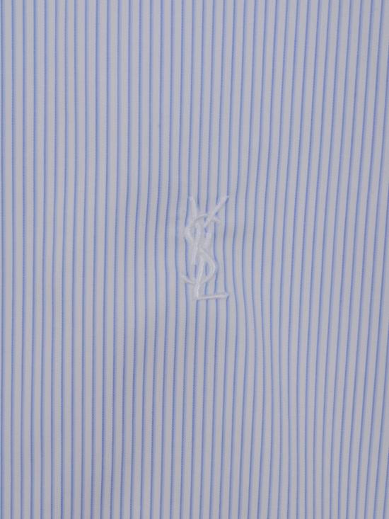 26SS 생로랑 긴팔 셔츠 859779 Y2N279862 CRAIE BLEU - SAINT LAURENT