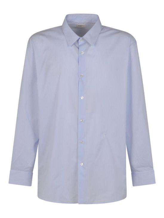 26SS 생로랑 긴팔 셔츠 859779 Y2N279862 CRAIE BLEU - SAINT LAURENT