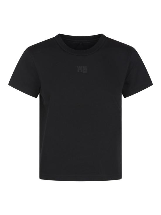 26SS 알렉산더 왕 반팔 티셔츠 4CC3241521 001 BLACK