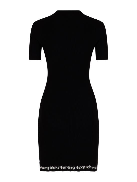26SS 알렉산더 왕 미디 원피스 4KC1266045 001 Black - ALEXANDER WANG