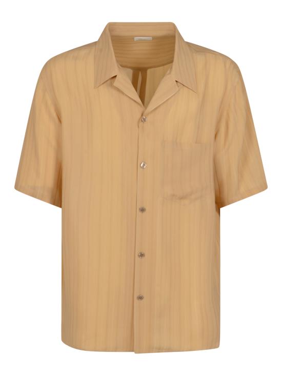 26SS 생로랑 반팔 셔츠 860621 Y7J399096 BEIGE NUDE TAUPE
