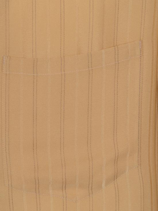 26SS 생로랑 반팔 셔츠 860621 Y7J399096 BEIGE NUDE TAUPE - SAINT LAURENT