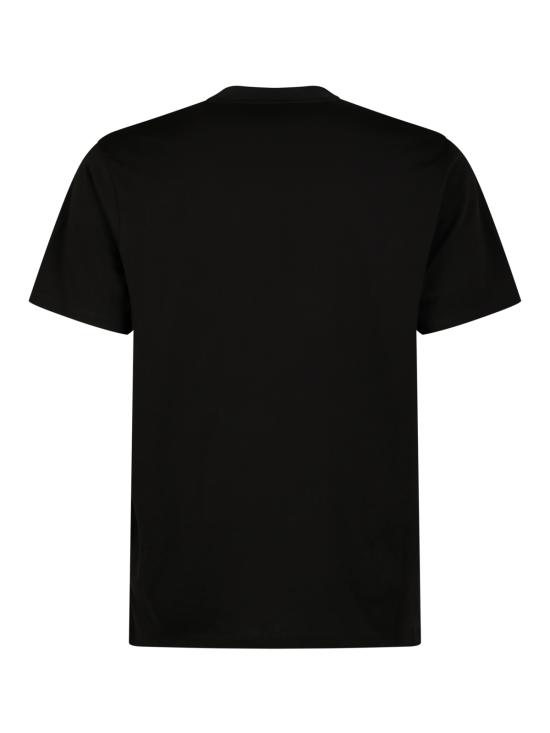 26FW 씨피 컴퍼니 30/1 저지 숏슬리브 로고 패치 티셔츠 RCCMTS726A 005100W999 Black - C.P. COMPANY