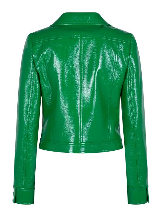 26FW 쿠레쥬 가죽 자켓 826CBL005VY0014 8000 VERT - COURREGES