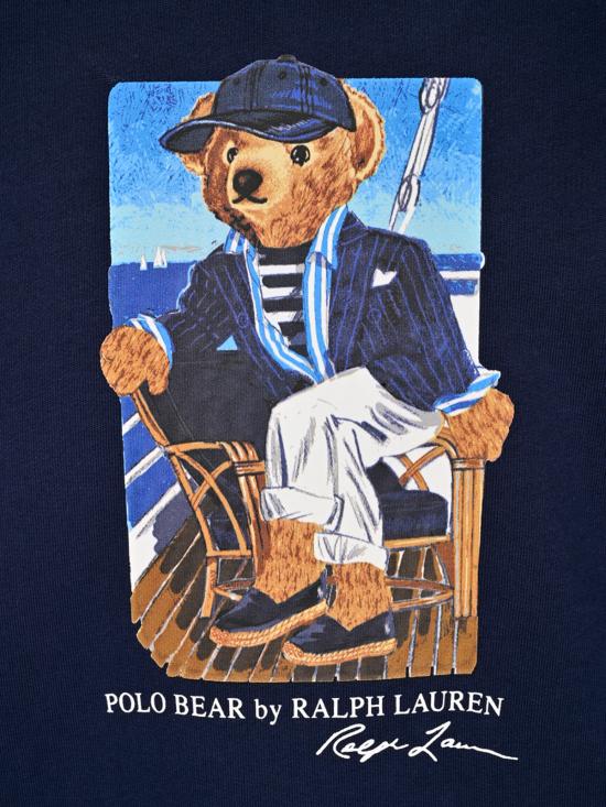 26FW 폴로 랄프로렌 긴팔 티셔츠 710B21811 001 NEWPORT BEAR NAVY - POLO RALPH LAUREN