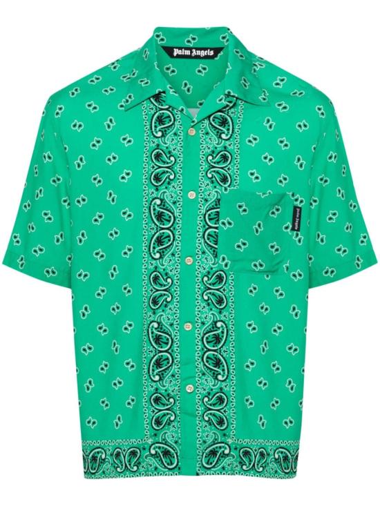  팜앤젤스 반팔 셔츠 PMGG005 S24FAB0065555 GREEN