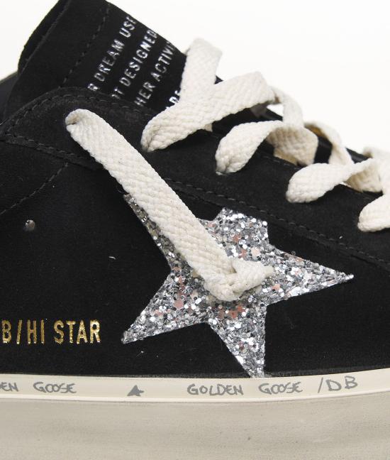 25FW 골든구스 하이스타 스니커즈 GWF00118 F00638990179 BLACK - GOLDEN GOOSE
