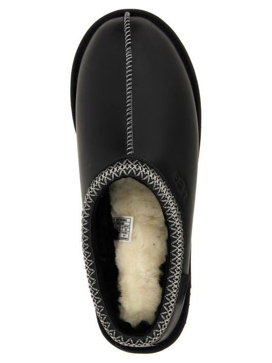 25FW 어그 타스만 레더 리제너레이트 뮬 1163890 BLK BLACK - UGG