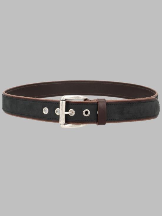 26FW 아워레가시 벨트 A4258VD DARKNAVYVELVETEENNUBUCK BLUE - OUR LEGACY