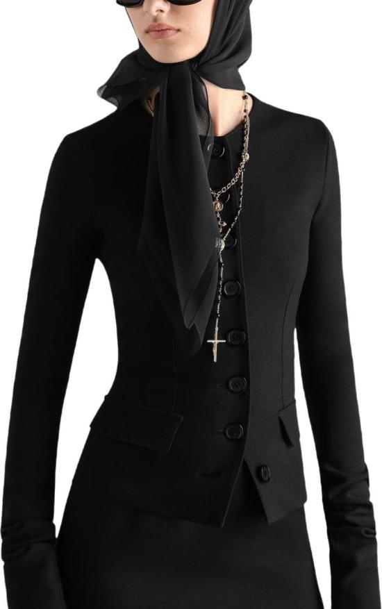 26FW 돌체앤가바나 의류 F27HETFUBCEN0000 BLACK - DOLCE & GABBANA