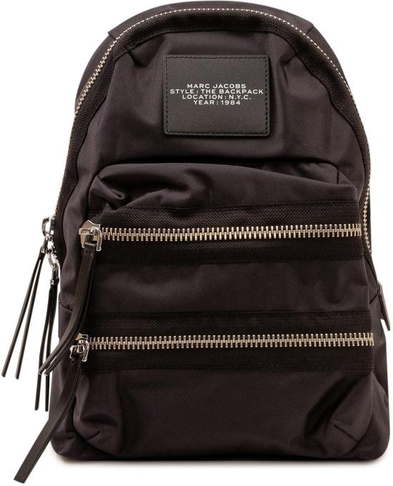 26FW 마크제이콥스 더 바이커 미디움 나일론 백팩 2F3HBP029H02001 BLACK