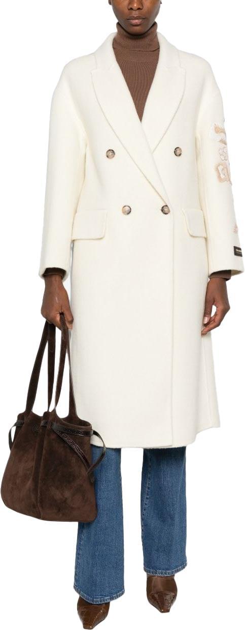 26FW 에르마노 피렌제 트렌치 코트 D49ED016EY0MF333 WHITE - ERMANNO FIRENZE