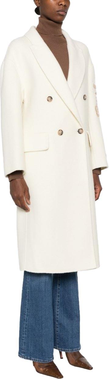26FW 에르마노 피렌제 트렌치 코트 D49ED016EY0MF333 WHITE - ERMANNO FIRENZE