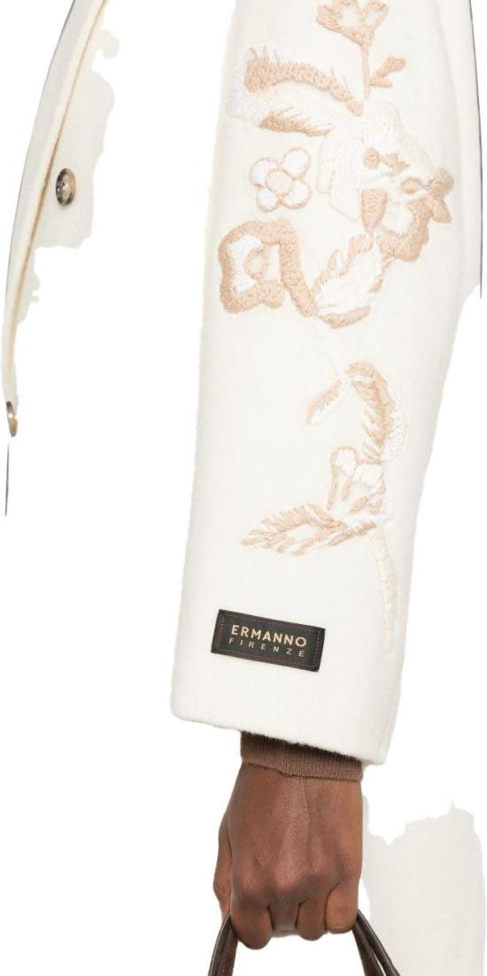 26FW 에르마노 피렌제 트렌치 코트 D49ED016EY0MF333 WHITE - ERMANNO FIRENZE