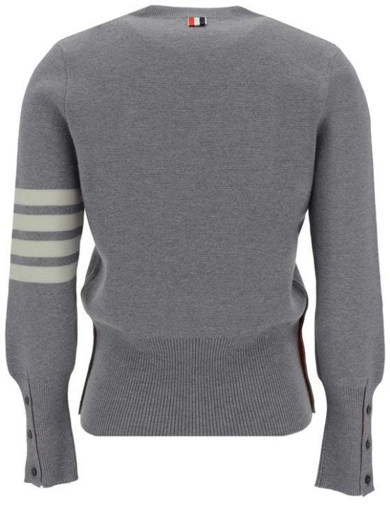 25FW 톰브라운 니트웨어 9989925863710 GREY - THOM BROWNE