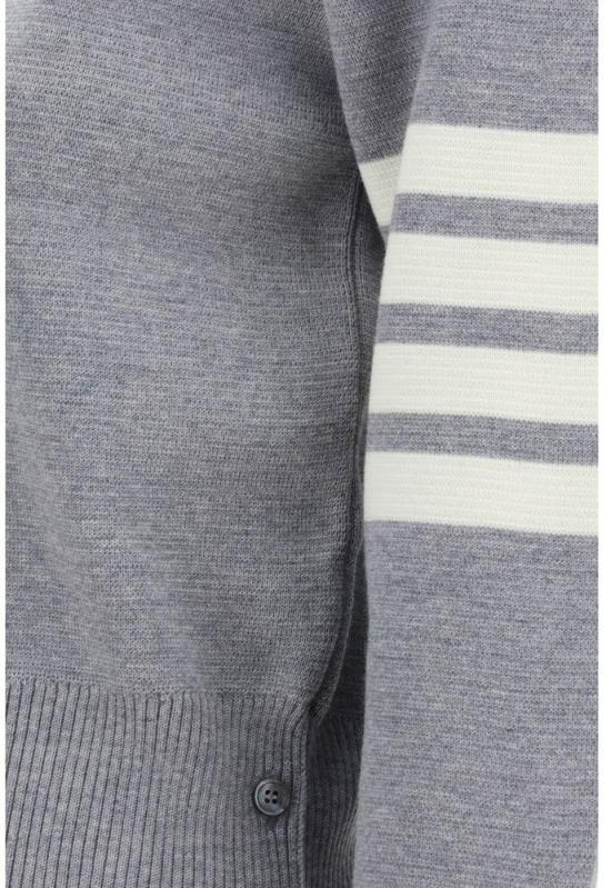 25FW 톰브라운 니트웨어 9989925863710 GREY - THOM BROWNE