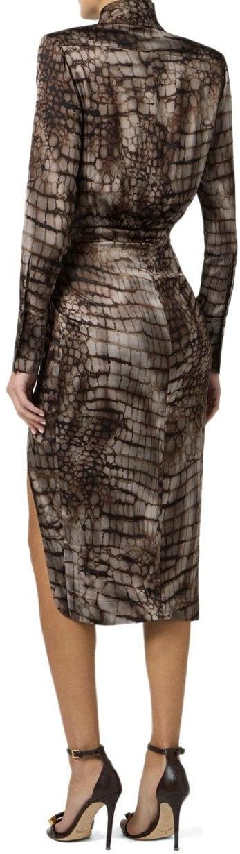 26SS 엘리자베타프랜치 원피스 9266396791030 BROWN - ELISABETTA FRANCHI