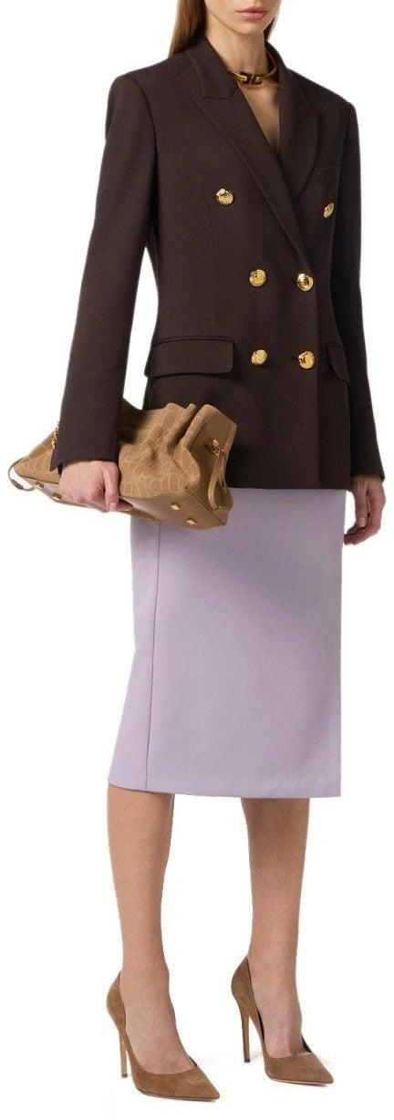 26SS 엘리자베타프랜치 원피스 9266397872374 BROWN - ELISABETTA FRANCHI