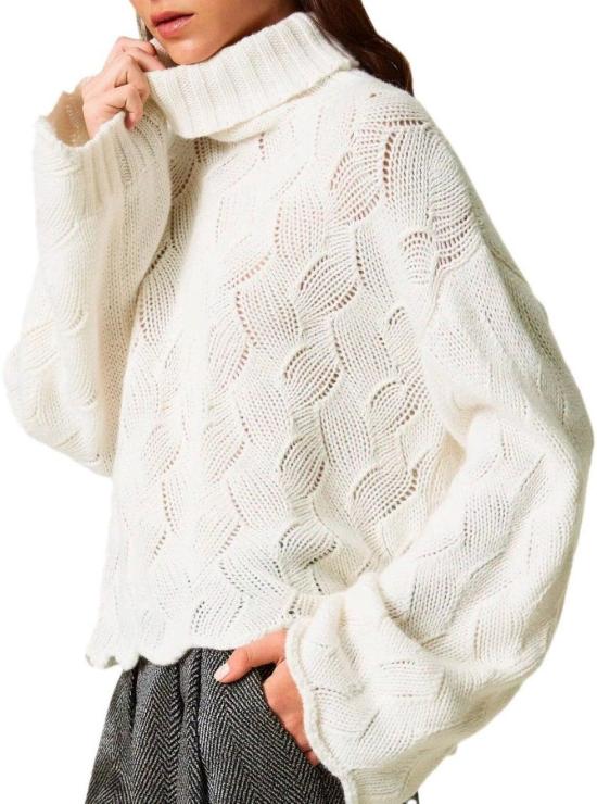 25FW 트윈셋 니트웨어 9191657898230 WHITE - TWINSET