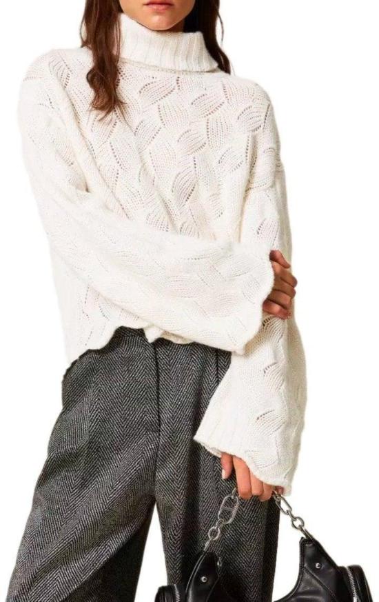 25FW 트윈셋 니트웨어 9191657898230 WHITE - TWINSET