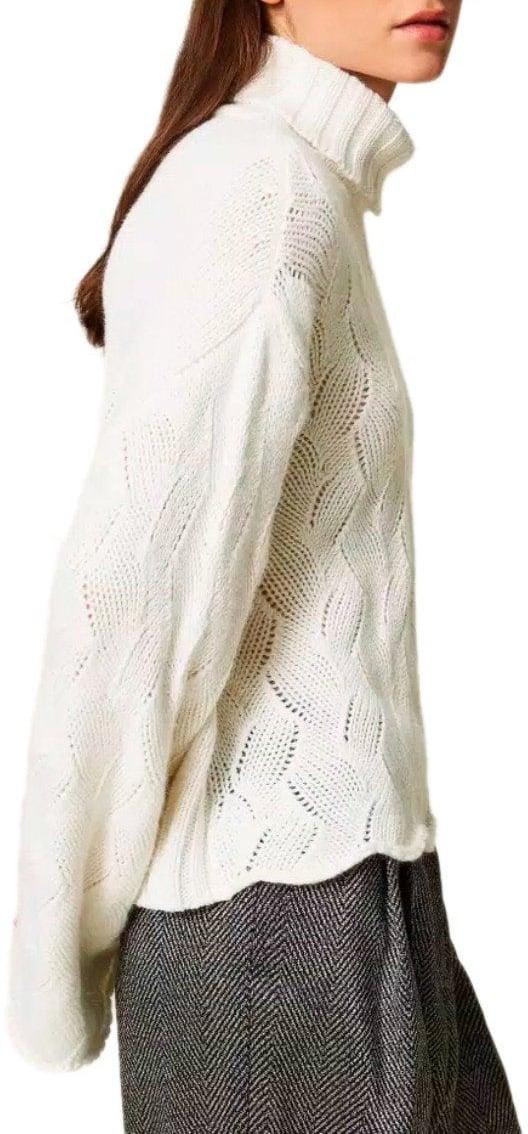 25FW 트윈셋 니트웨어 9191657898230 WHITE - TWINSET