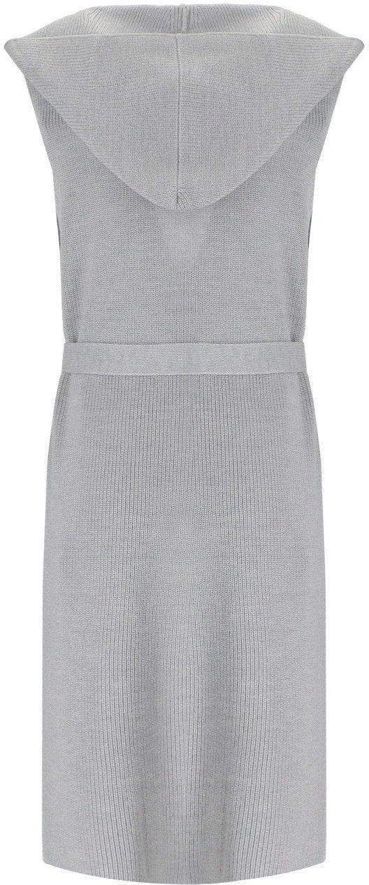 25FW 막스마라 바데스 슬리브리스 울 가디건 2526356018600005 GREY - MAX MARA