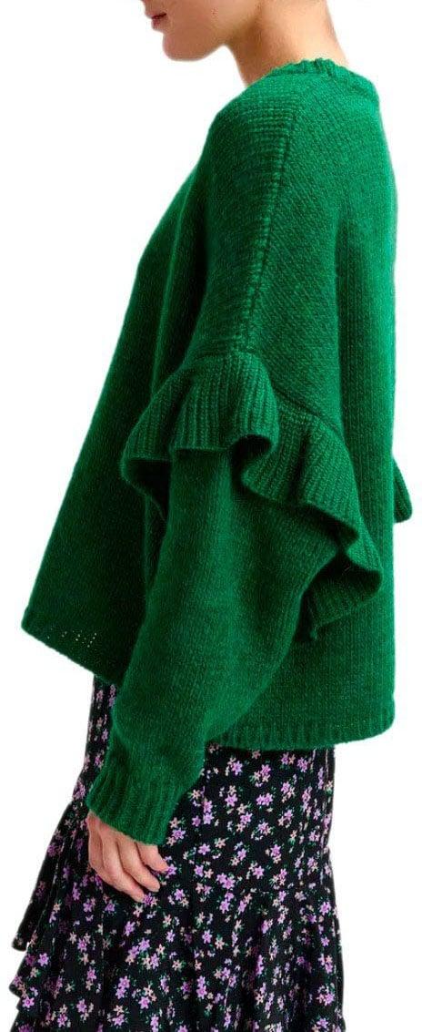 25FW 에센셜앤트워프 니트웨어 9162390798582 GREEN - ESSENTIEL ANTWERP