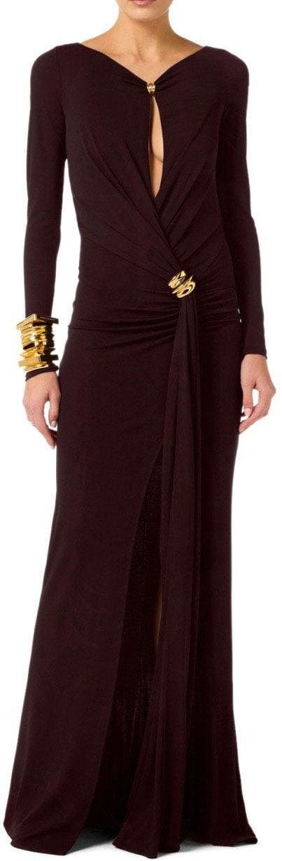 26SS 엘리자베타프랜치 원피스 9308292808950 BROWN - ELISABETTA FRANCHI