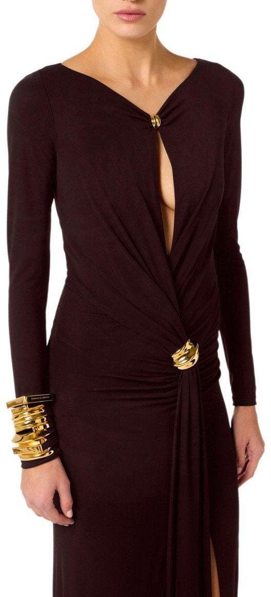 26SS 엘리자베타프랜치 원피스 9308292808950 BROWN - ELISABETTA FRANCHI