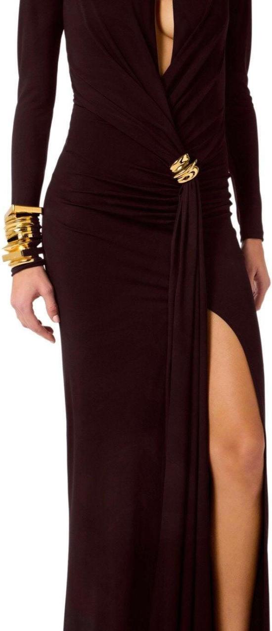 26SS 엘리자베타프랜치 원피스 9308292808950 BROWN - ELISABETTA FRANCHI