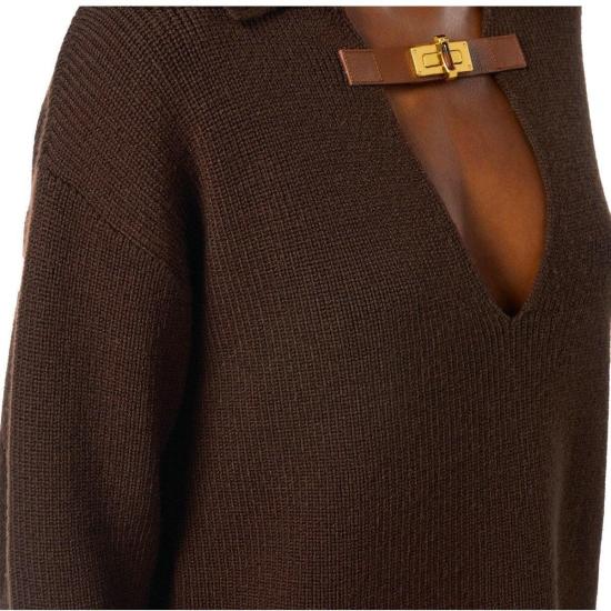 25FW 엘리자베타프랜치 니트웨어 9178589921526 BROWN - ELISABETTA FRANCHI