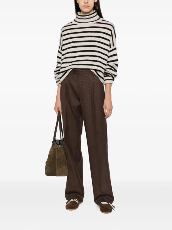 26FW 리사 양 긴팔 티셔츠 2026465OYSTERDARKOAK Brown - LISA YANG