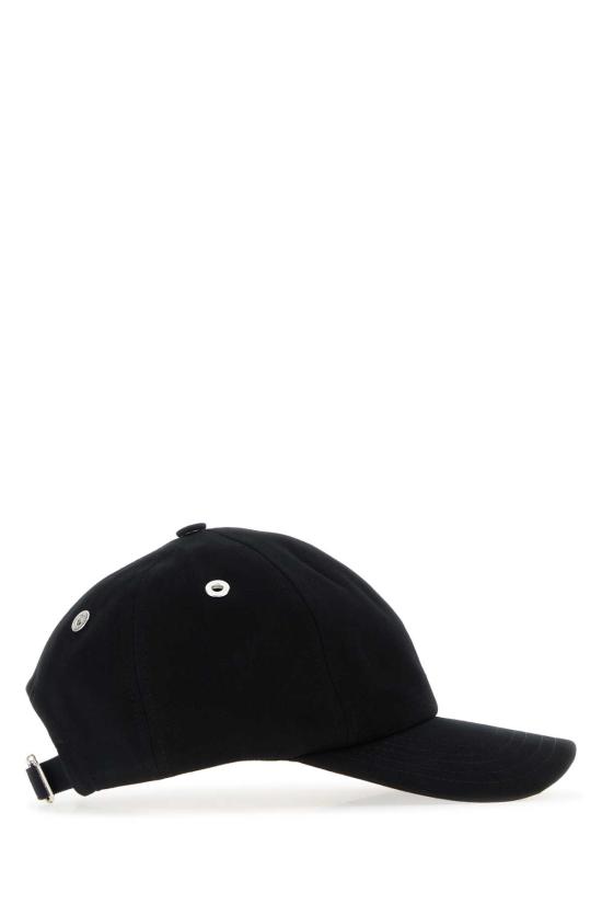 26FW 아미 코튼 ADC 자수 볼캡 UCP265AW0041 001 Black - AMI