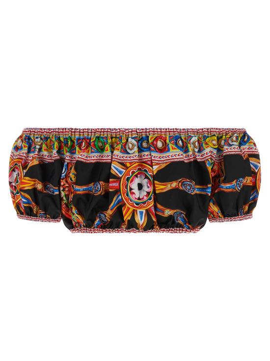 26FW 돌체앤가바나 탑 F755RTGDDTFS9000 Multicolor - DOLCE & GABBANA