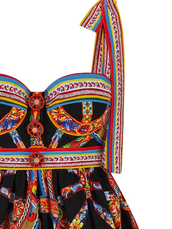 26FW 돌체앤가바나 숏 원피스 F615XTGDDTFS9000 Multicolor - DOLCE & GABBANA
