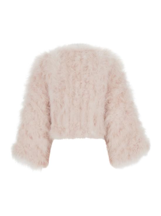 26FW 이브살로몬 무스탕 27WAC30446PLUXA5197 Pink - YVES SALOMON
