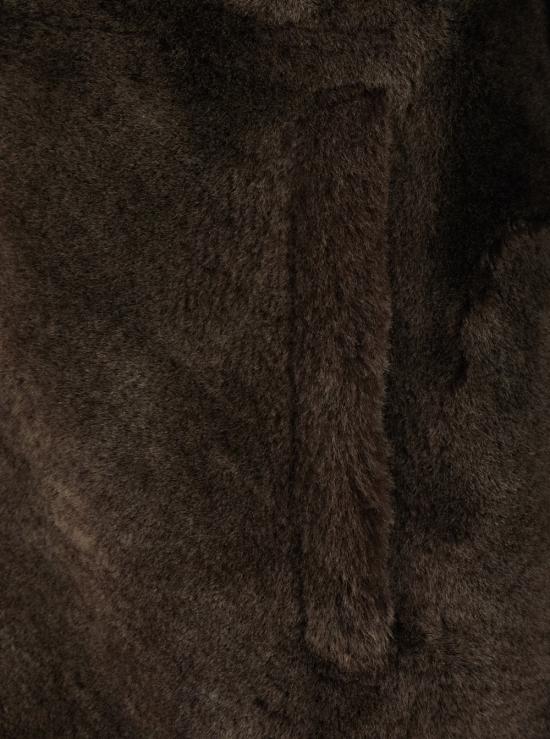 26FW 이브살로몬 무스탕 27WYV62066MESIA2330 Brown - YVES SALOMON