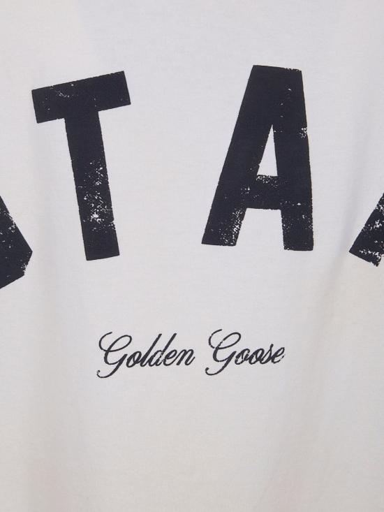 26FW 골든구스 반팔 티셔츠 GUP01873 P00241811616 WHITE - GOLDEN GOOSE