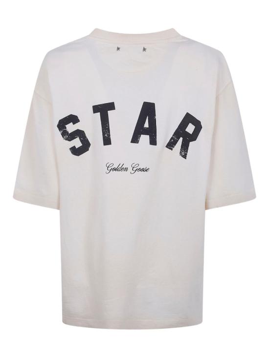 26FW 골든구스 반팔 티셔츠 GUP01873 P00241811616 WHITE - GOLDEN GOOSE