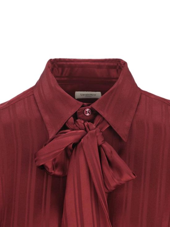26FW 생로랑 셔츠 838125 Y142U5504 BORDEAUX - SAINT LAURENT