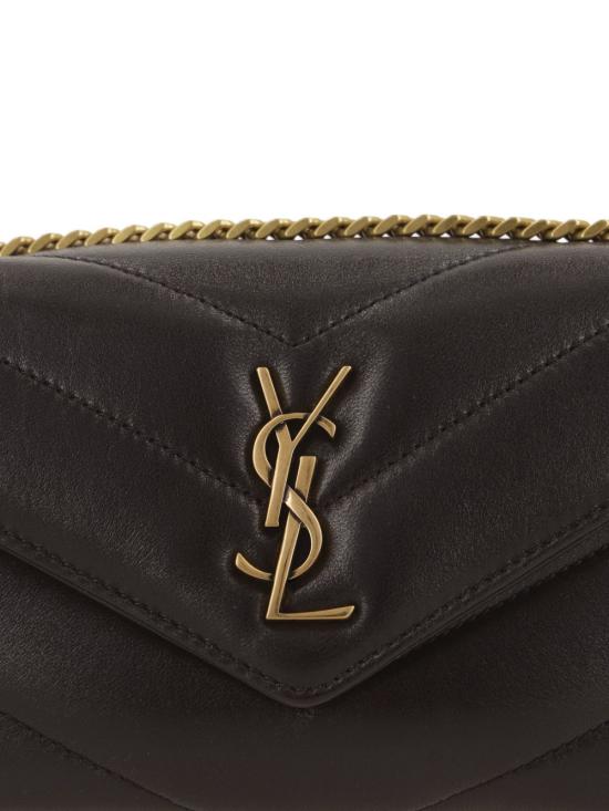 26FW 생로랑 루루 미니 램스킨 821749 AAEAX1997 GREEN - SAINT LAURENT