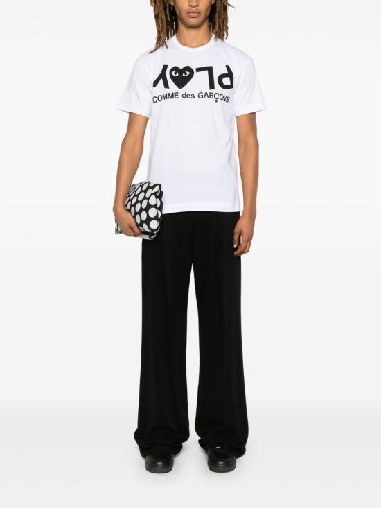 26FW 꼼데가르송 반팔 티셔츠 AXT068 1 WHITE - COMME DES GARCONS