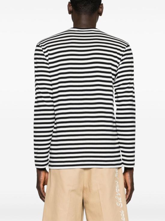 26FW 꼼데가르송 반팔 티셔츠 AXT164 BLACK - COMME DES GARCONS