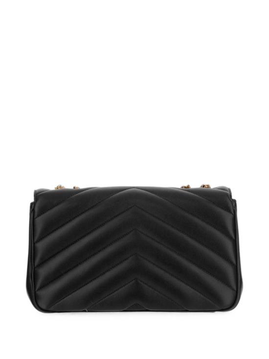 26FW 생로랑 루루 마틀라세 램스킨 미디움 숄더백 801439 AAEAX1000 BLACK - SAINT LAURENT
