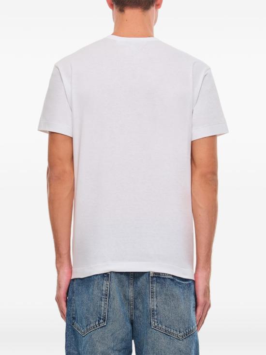 26FW 꼼데가르송 반팔 티셔츠 AXT108 2 WHITE - COMME DES GARCONS