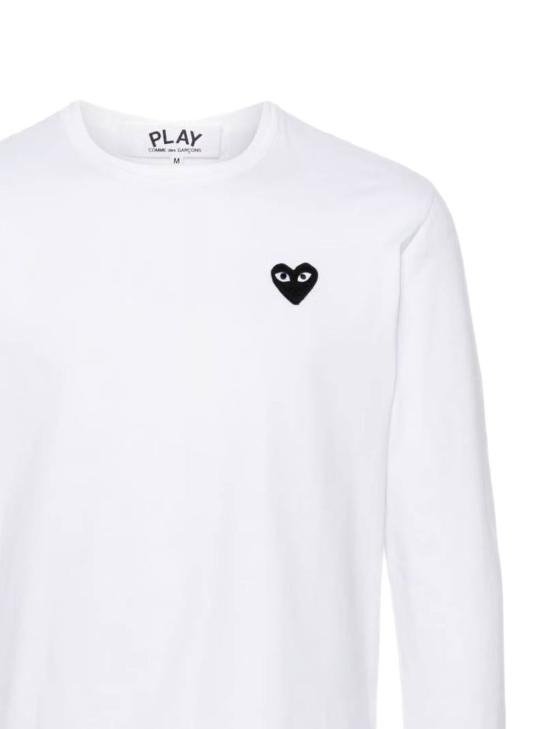 26FW 꼼데가르송 반팔 티셔츠 AXT120D WHITE - COMME DES GARCONS