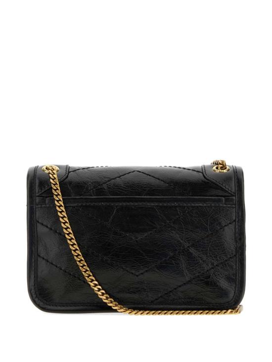 26FW 생로랑 빈티지 레더 니키 미니백 846087 0EN071000 BLACK - SAINT LAURENT