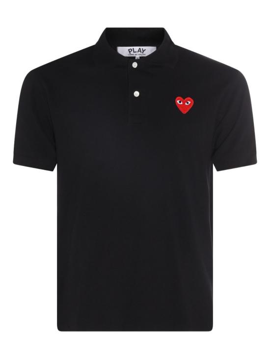26FW 꼼데가르송 폴로 티셔츠 AXT006 1 BLACK