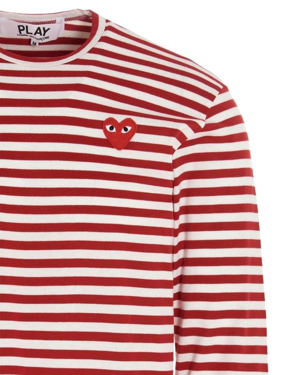 26FW 꼼데가르송 반팔 티셔츠 AXT164 RED - COMME DES GARCONS