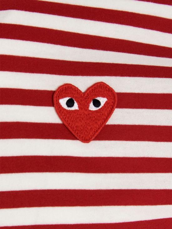 26FW 꼼데가르송 반팔 티셔츠 AXT164 RED - COMME DES GARCONS